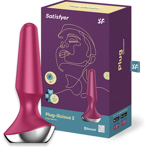 SATISFYER PLUG-ILICIOUS 2 BERRY